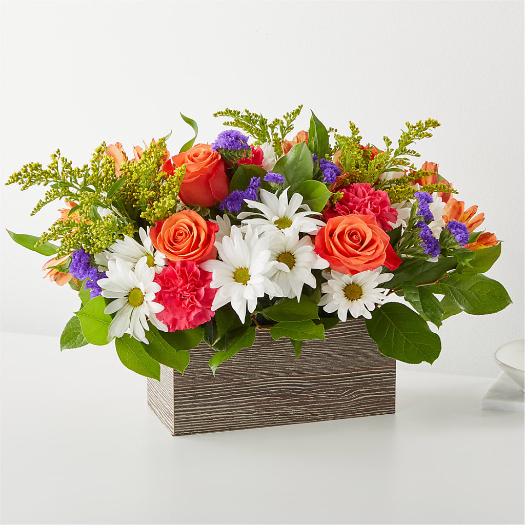 Oopsie Daisy Box Bouquet – JANIE'S COUNTRY GALLERY FLORIST, Bristol VA
