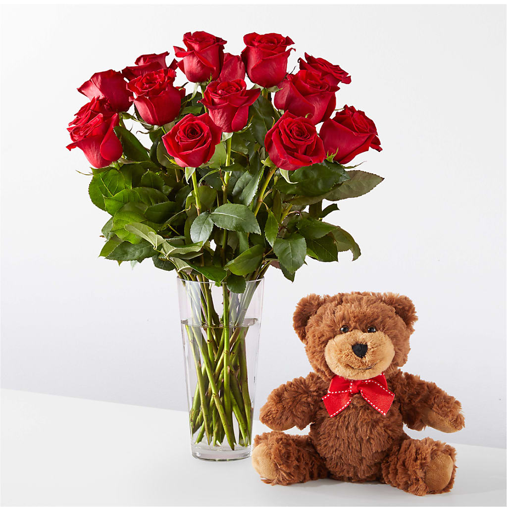 Romantic Long Stem Red Rose Bouquet Bundles – JANIE'S COUNTRY GALLERY FLORIST, Bristol VA