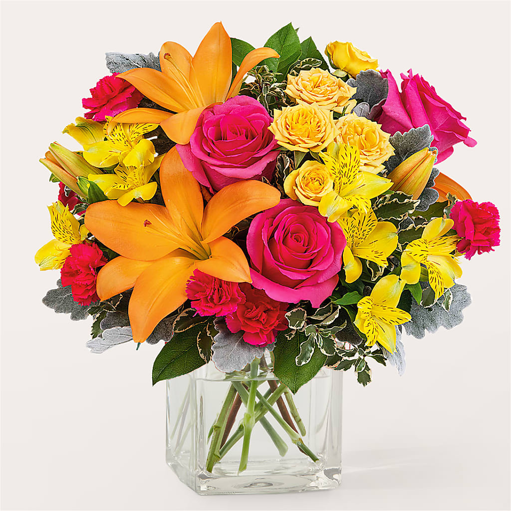 To the Tropics Bouquet – JANIE'S COUNTRY GALLERY FLORIST, Bristol VA
