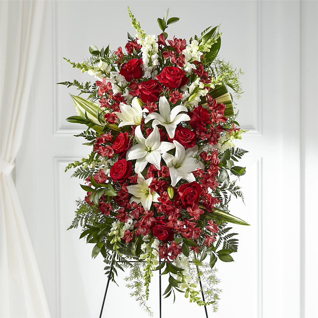 Everlasting Memory Standing Spray – JANIE'S COUNTRY GALLERY FLORIST, Bristol VA