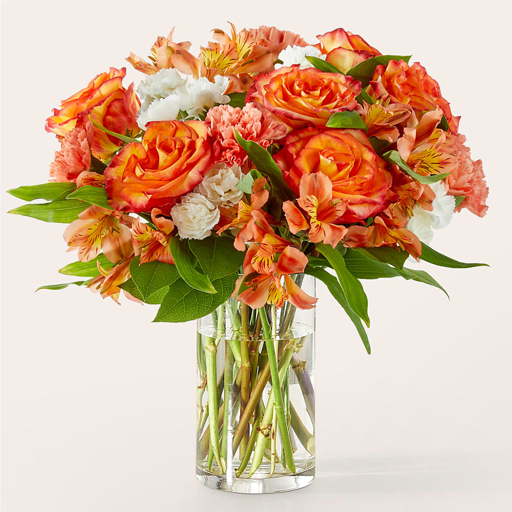 Apricot Glow Bouquet – JANIE'S COUNTRY GALLERY FLORIST, Bristol VA