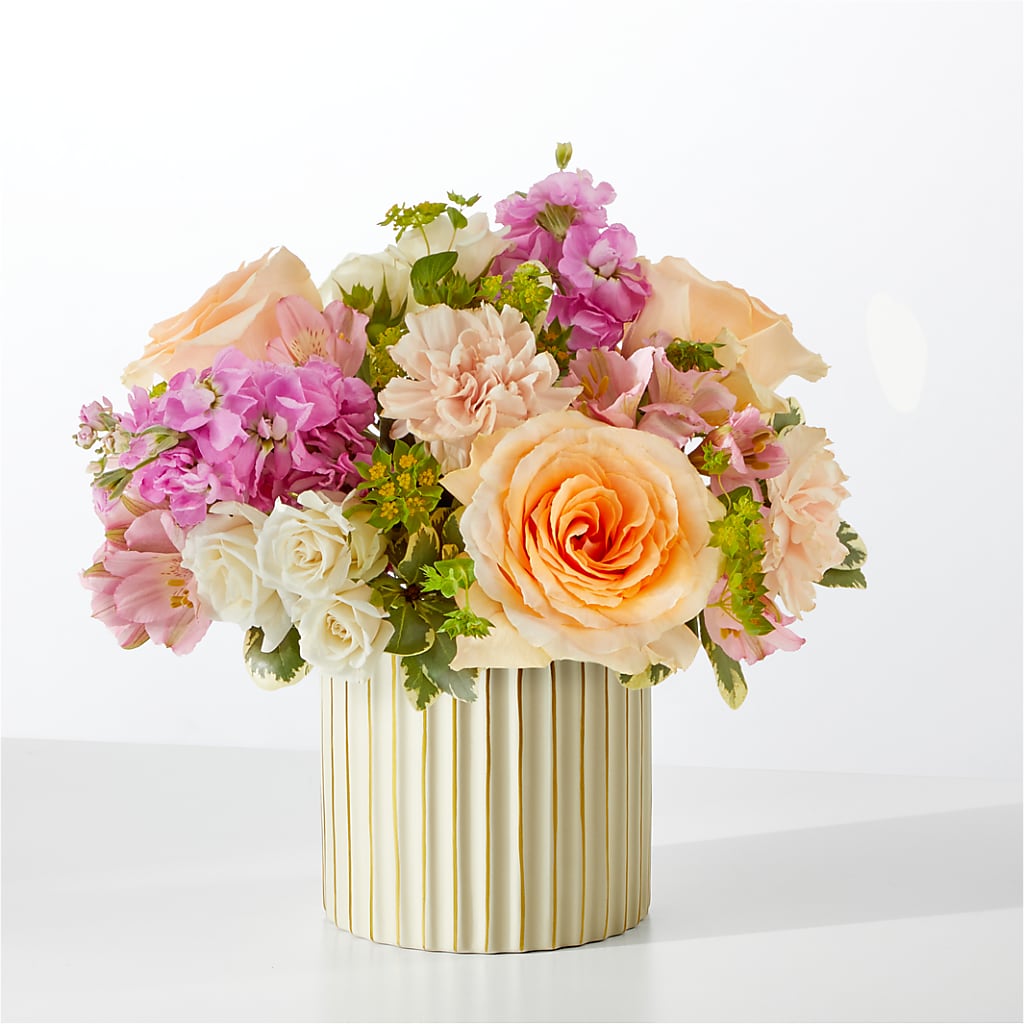 Paradise Bouquet with Ivory Vase – JANIE'S COUNTRY GALLERY FLORIST, Bristol VA