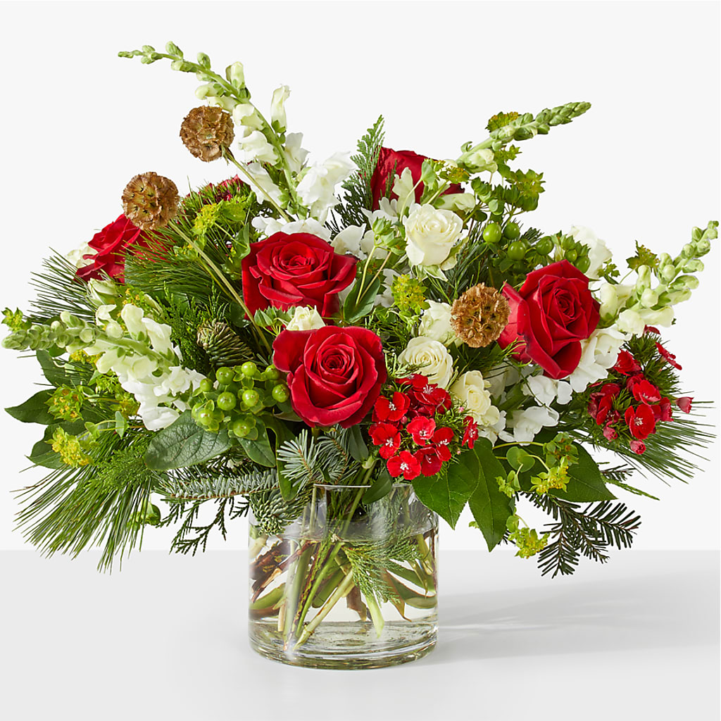 Deck the Halls Bouquet – JANIE'S COUNTRY GALLERY FLORIST, Bristol VA