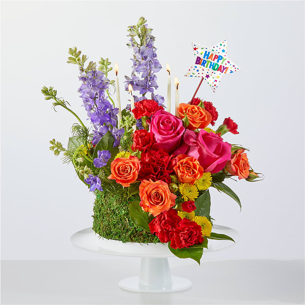 Best Year Yet Floral Cake – JANIE'S COUNTRY GALLERY FLORIST, Bristol VA