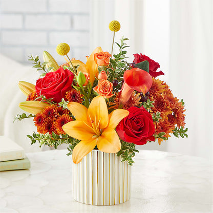 Scarlet Skies Bouquet – JANIE'S COUNTRY GALLERY FLORIST, Bristol VA