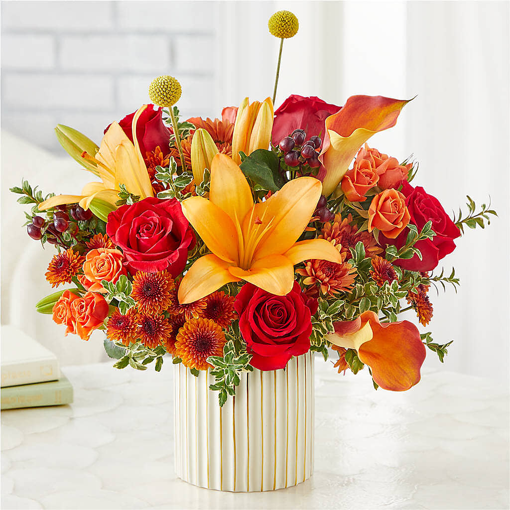 Scarlet Skies Bouquet – JANIE'S COUNTRY GALLERY FLORIST, Bristol VA