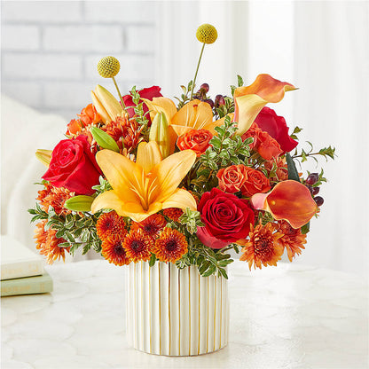 Scarlet Skies Bouquet – JANIE'S COUNTRY GALLERY FLORIST, Bristol VA