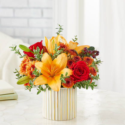 Scarlet Skies Bouquet – JANIE'S COUNTRY GALLERY FLORIST, Bristol VA