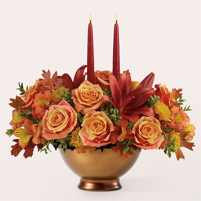Harvest Table Centerpiece – JANIE'S COUNTRY GALLERY FLORIST, Bristol VA