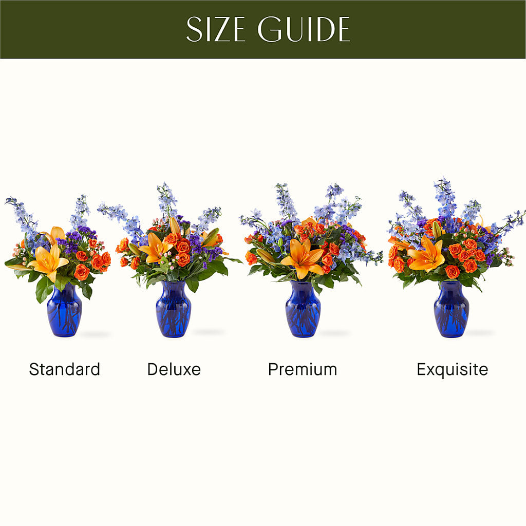 Radiant Citrus Bouquet – JANIE'S COUNTRY GALLERY FLORIST, Bristol VA
