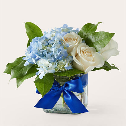 Sky Blue Delight Bouquet – JANIE'S COUNTRY GALLERY FLORIST, Bristol VA