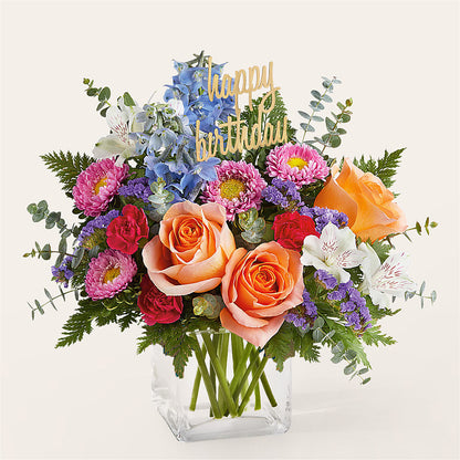 Birthday Bash Bouquet – JANIE'S COUNTRY GALLERY FLORIST, Bristol VA