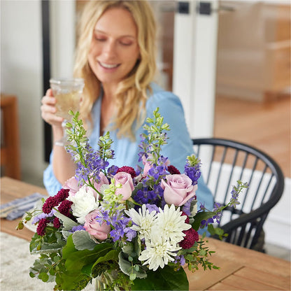 Violet Frost Bouquet – JANIE'S COUNTRY GALLERY FLORIST, Bristol VA