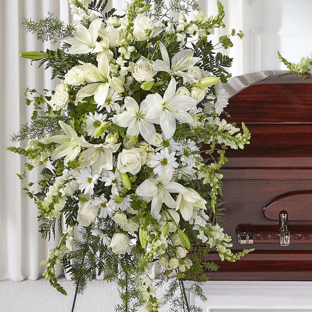 Loving Thoughts Standing Spray – JANIE'S COUNTRY GALLERY FLORIST, Bristol VA