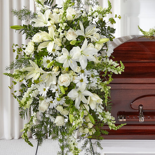 Loving Thoughts Standing Spray – JANIE'S COUNTRY GALLERY FLORIST, Bristol VA