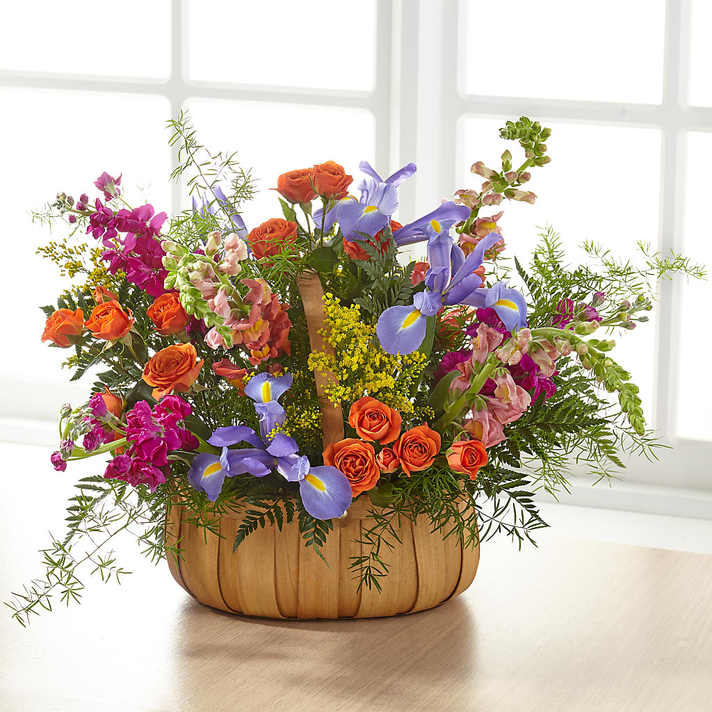 Garden of Life Basket – JANIE'S COUNTRY GALLERY FLORIST, Bristol VA