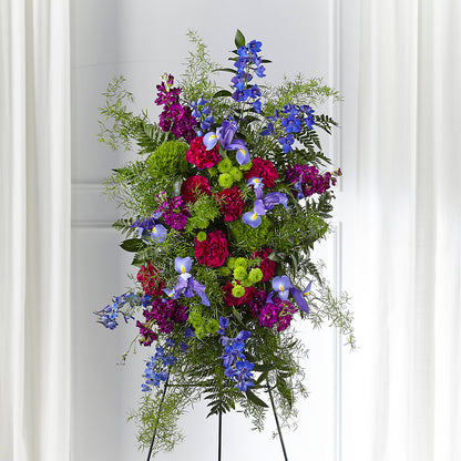 Heavenly Skies Standing Spray – JANIE'S COUNTRY GALLERY FLORIST, Bristol VA