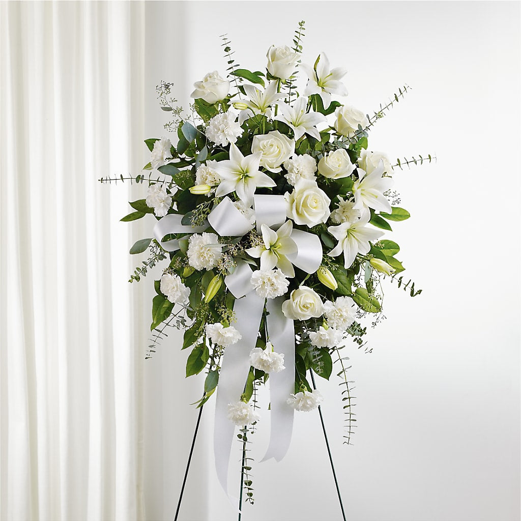 With Care Standing Spray – JANIE'S COUNTRY GALLERY FLORIST, Bristol VA