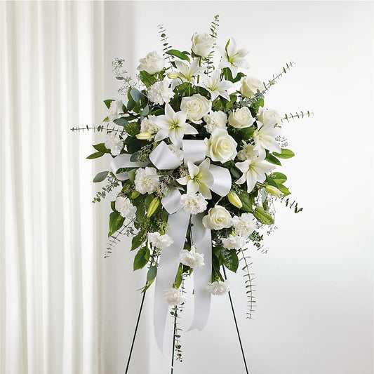 With Care Standing Spray – JANIE'S COUNTRY GALLERY FLORIST, Bristol VA