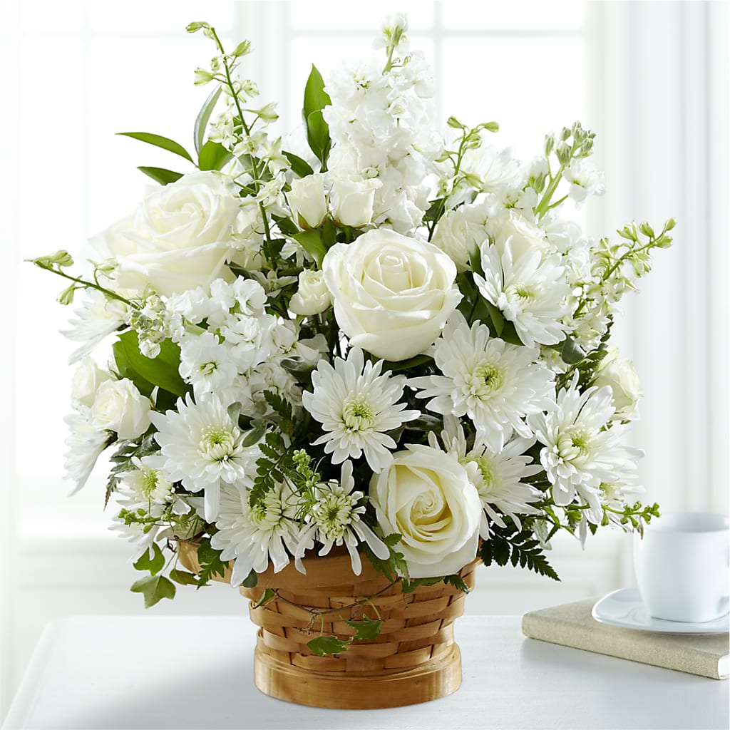 Heartfelt Condolences Arrangement – JANIE'S COUNTRY GALLERY FLORIST, Bristol VA