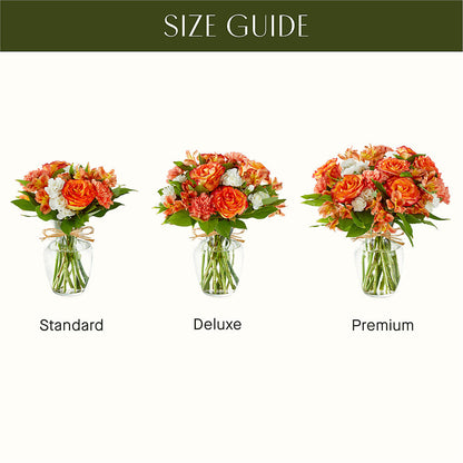 Apricot Glow Bouquet – JANIE'S COUNTRY GALLERY FLORIST, Bristol VA