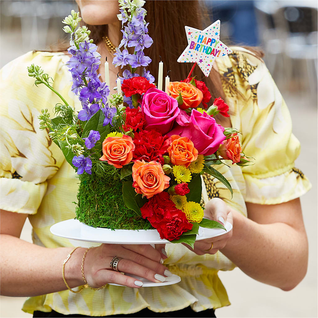 Best Year Yet Floral Cake – JANIE'S COUNTRY GALLERY FLORIST, Bristol VA