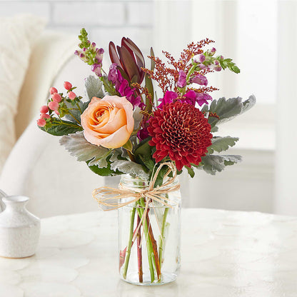Moody Hues Bouquet – JANIE'S COUNTRY GALLERY FLORIST, Bristol VA