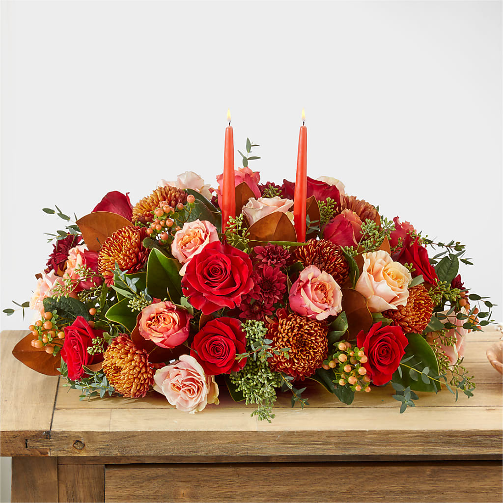 Gather Near Centerpiece – JANIE'S COUNTRY GALLERY FLORIST, Bristol VA