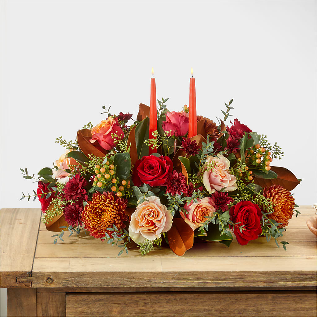 Gather Near Centerpiece – JANIE'S COUNTRY GALLERY FLORIST, Bristol VA