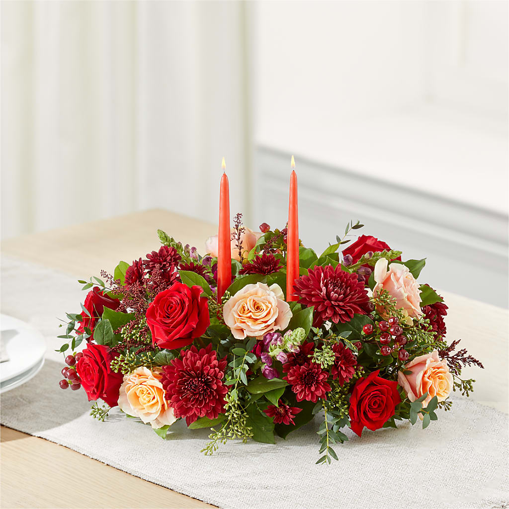 Most Thankful Centerpiece – JANIE'S COUNTRY GALLERY FLORIST, Bristol VA