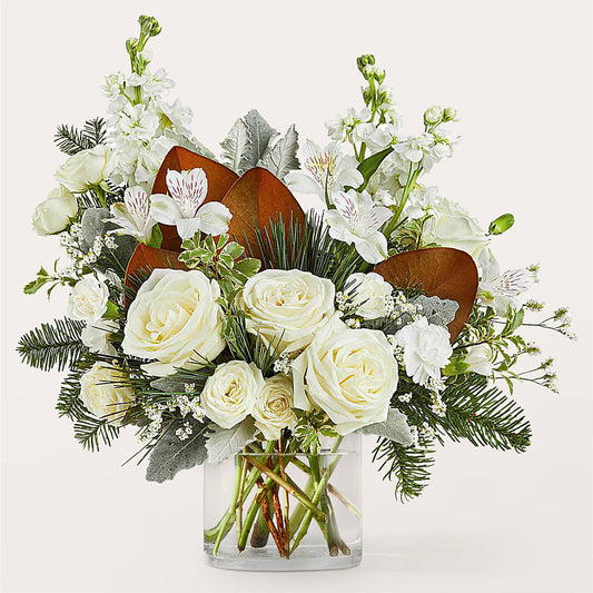 Fresh Snowfall Bouquet – JANIE'S COUNTRY GALLERY FLORIST, Bristol VA