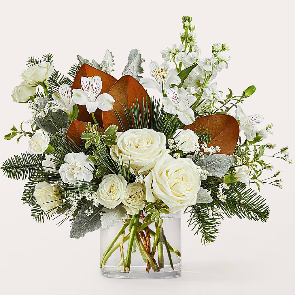 Fresh Snowfall Bouquet – JANIE'S COUNTRY GALLERY FLORIST, Bristol VA